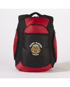 The Essential Backpack - Black / Red