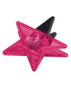 Power Clip Star - Translucent Pink