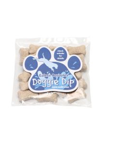 Mini Dog Bones in Bag with Paw Magnet